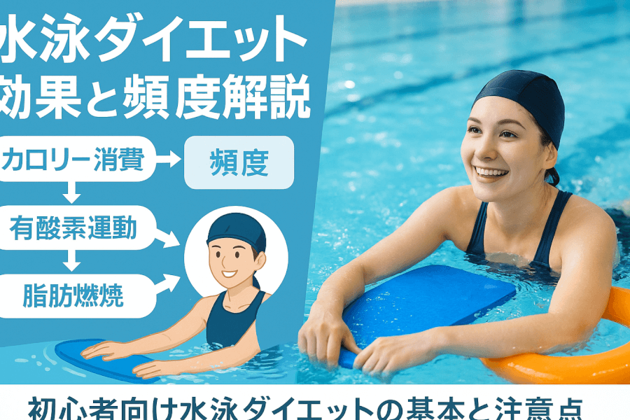 水泳ダイエット効果はいつから現れるのか