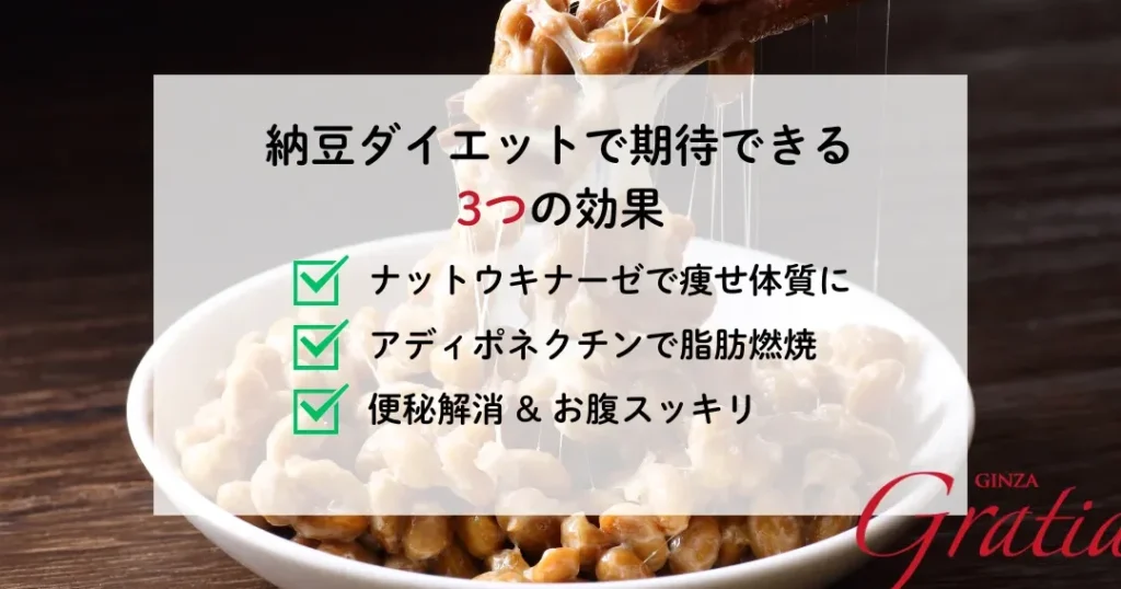 納豆ダイエットは朝食と夜食どちらが効果的か